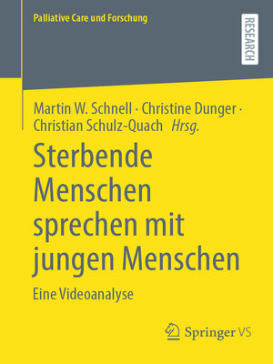 Sterbende Menschen sprechen mit jungen Menschen - ebook
